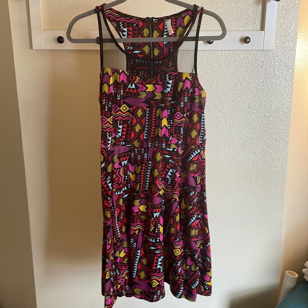 Xhilaration Funky Vibrant Minidress (size XL)